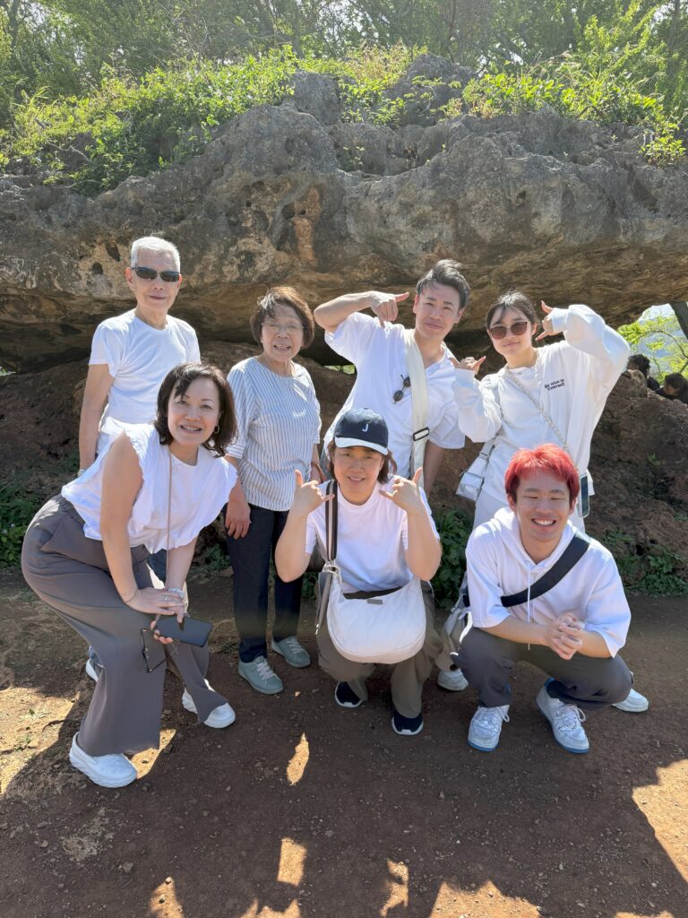 ナミッキーツアーズのお客様 山口さまの写真