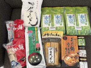 ナミッキーツアーズのお客様 二ノ宮さまからのお土産の写真