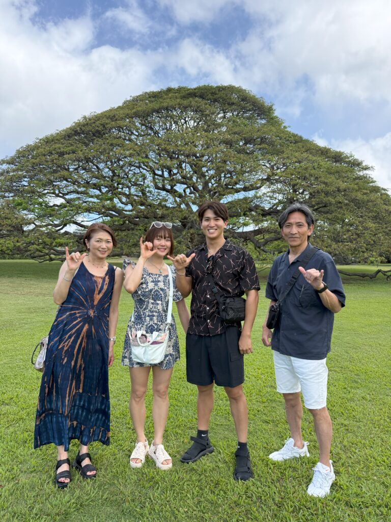 ナミッキーツアーズのお客様 松内さまの写真