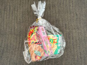 ナミッキーツアーズのお客様 岸本さまからのお土産の写真