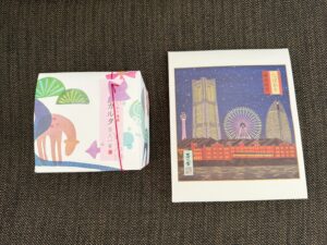 ナミッキーツアーズのお客様 山崎さまからのお土産の写真