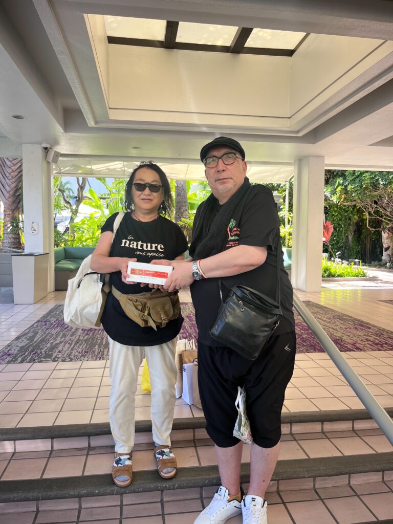 ナミッキーツアーズのお客様 丸山さまの写真