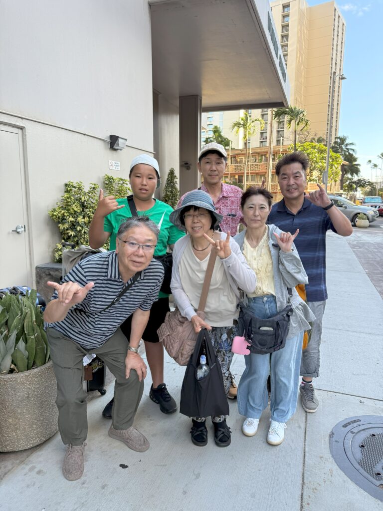 ナミッキーツアーズのお客様 上本さまの写真