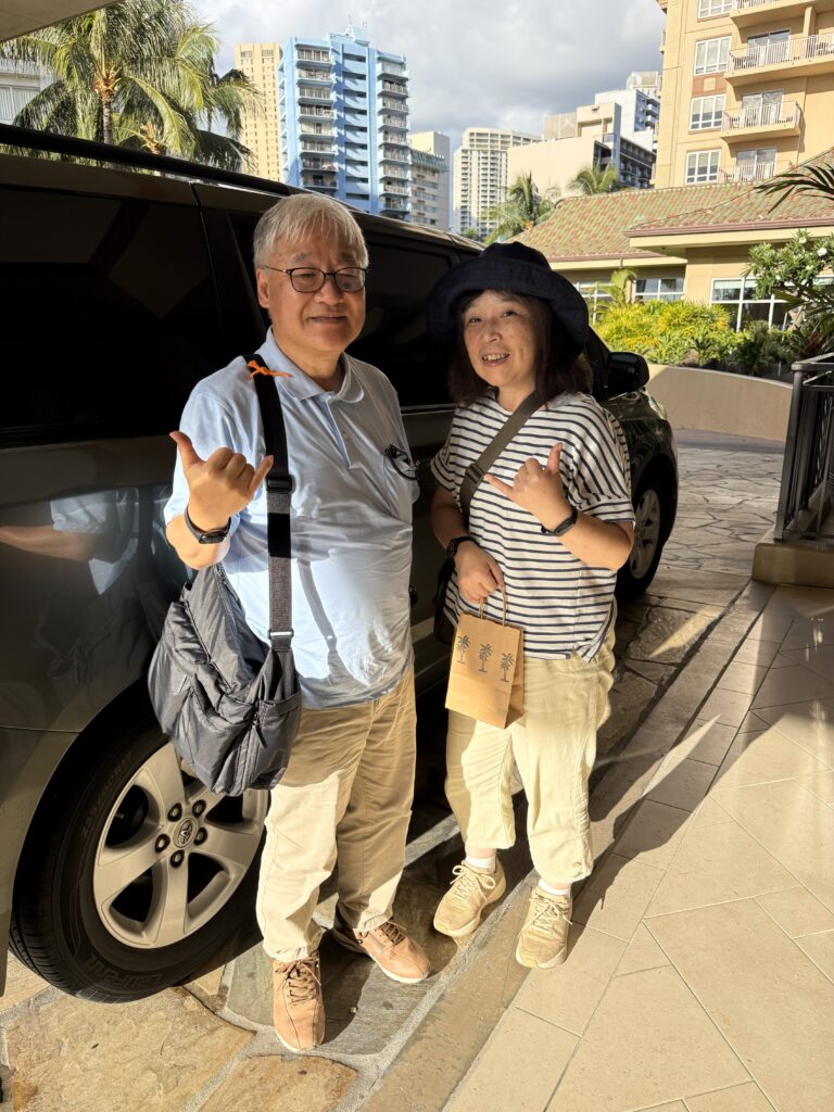 ナミッキーツアーズのお客様 板東さまの写真