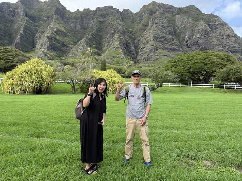 ナミッキーツアーズのお客様 坪田さまの写真